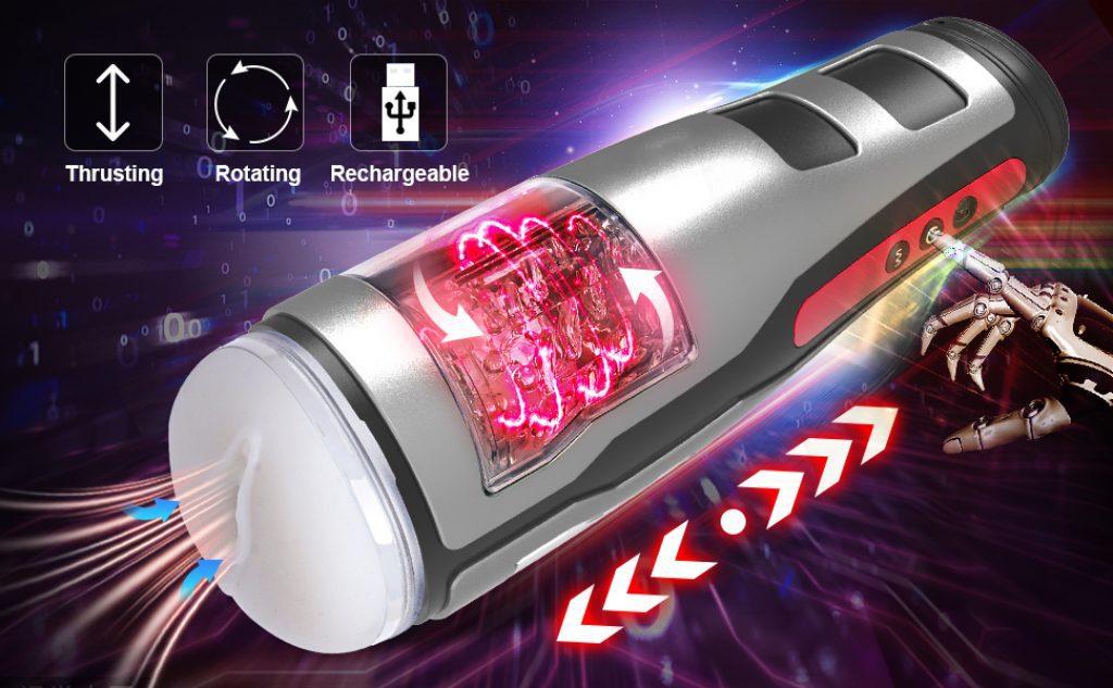 10 Powerful Thrusting Automatic Masturbator