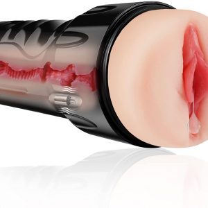 10 Powerful Vibrating Pocket Pussy Male Masturbator