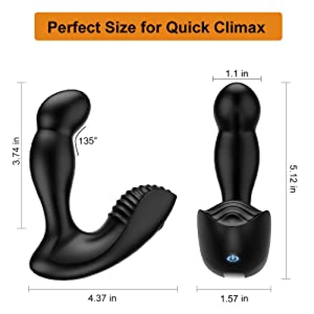 10 Vibration Prostate Massager With 5 Swing Motion
