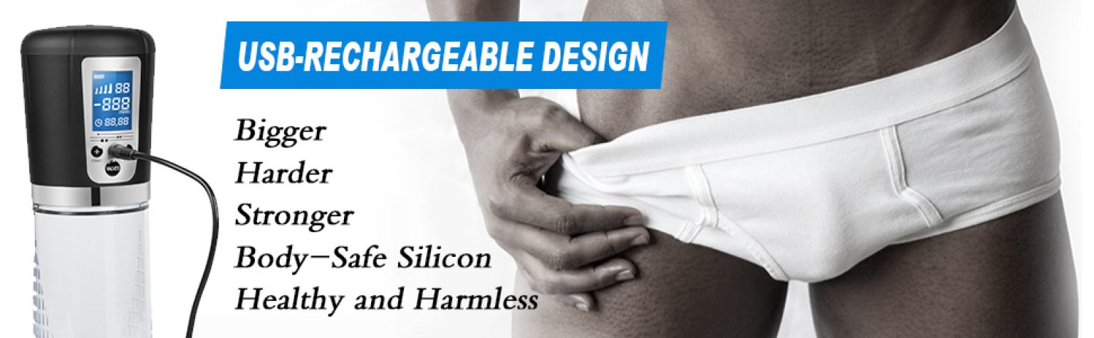 4 Suction Rechargeable Penis Pump