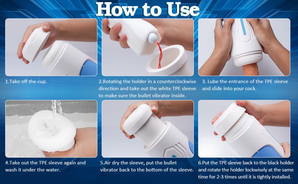 Vibrating Automatic Masturbator