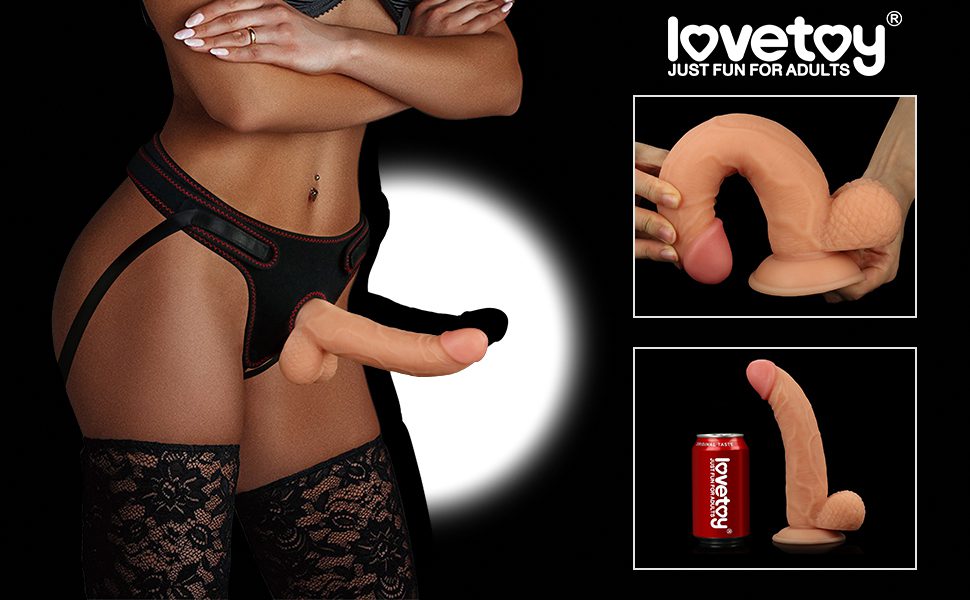Buy Best 8.5 inch Realistic Strap on Dildo