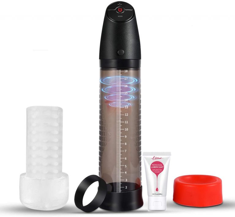 UTIMI 2 in 1 Automatic Penis Pump With Masturbation Sleeve
