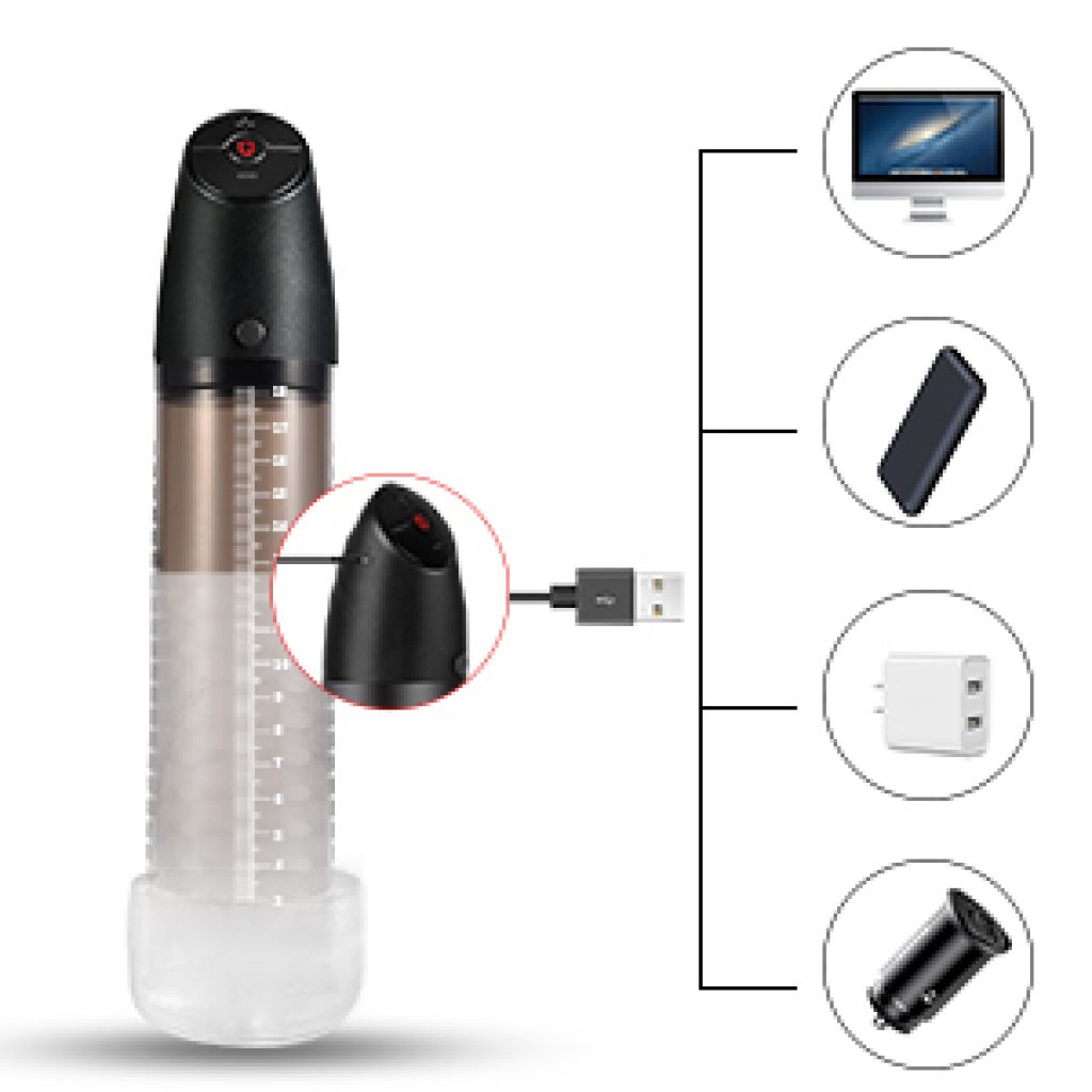 UTIMI 2 in 1 Automatic Penis Pump With Masturbation Sleeve