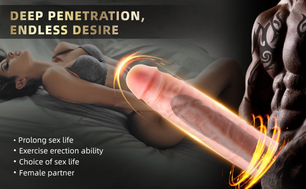 Ultra-Soft Reusable Penis Extender Sleeve