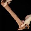 Vibrating Realistic Penis Extender Sleeve