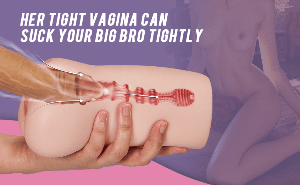 7.1 Inch 3D Lifelike Vagina Pussy Toy