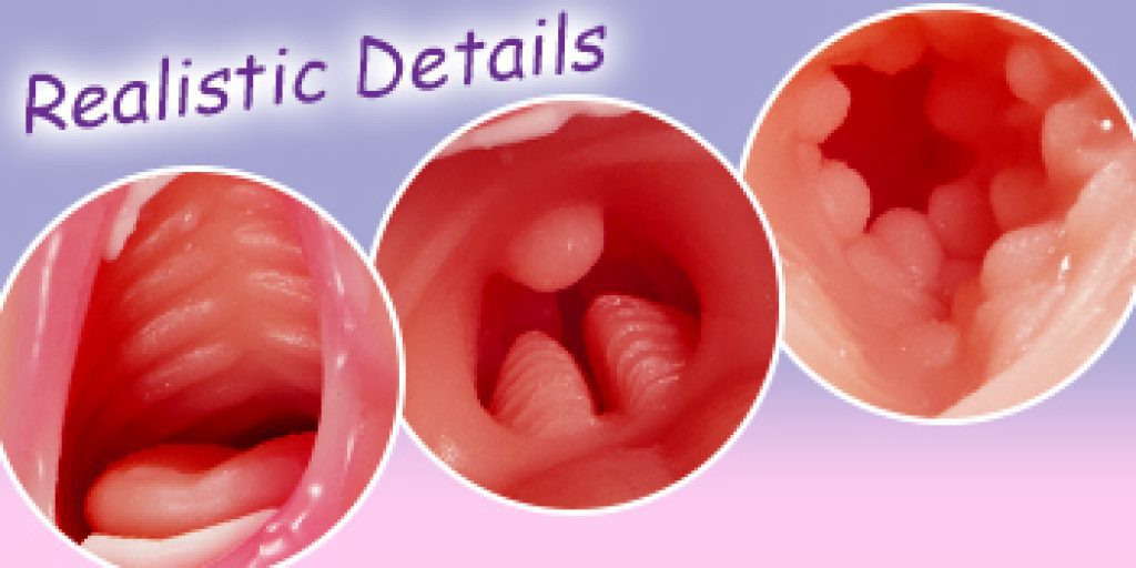 Realistic Oral Blowjob Pocket Pussy Masturbator