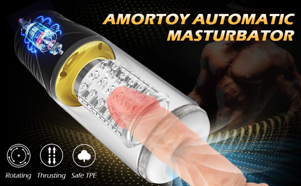 7 Thrusting Rotating Automatic Masturbator