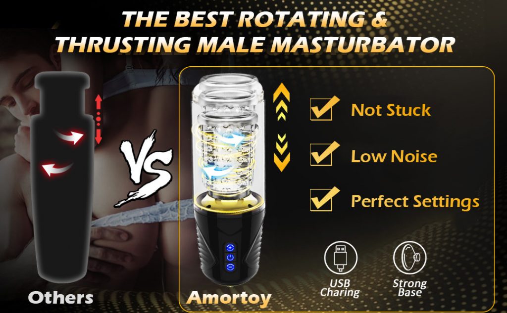 7 Thrusting Rotating Automatic Masturbator