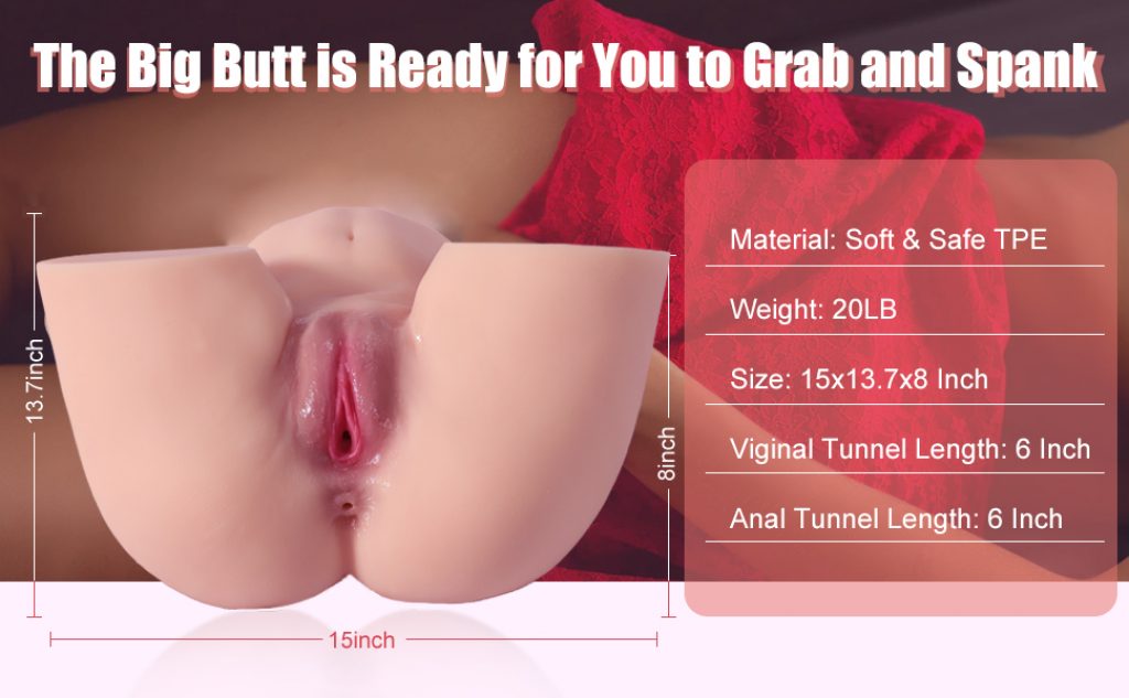 20LB Sensual Life Sized Big Vagina Masturbator