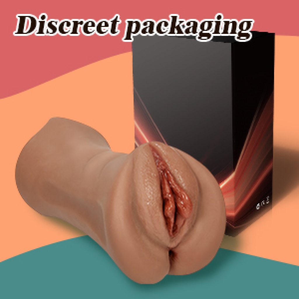 3 in 1 Realistic Brown Pocket Pussy Male Masturbator