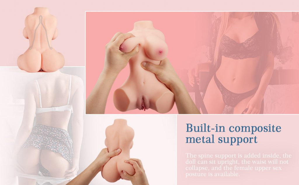 3 in 1 Torso Half Sex Doll