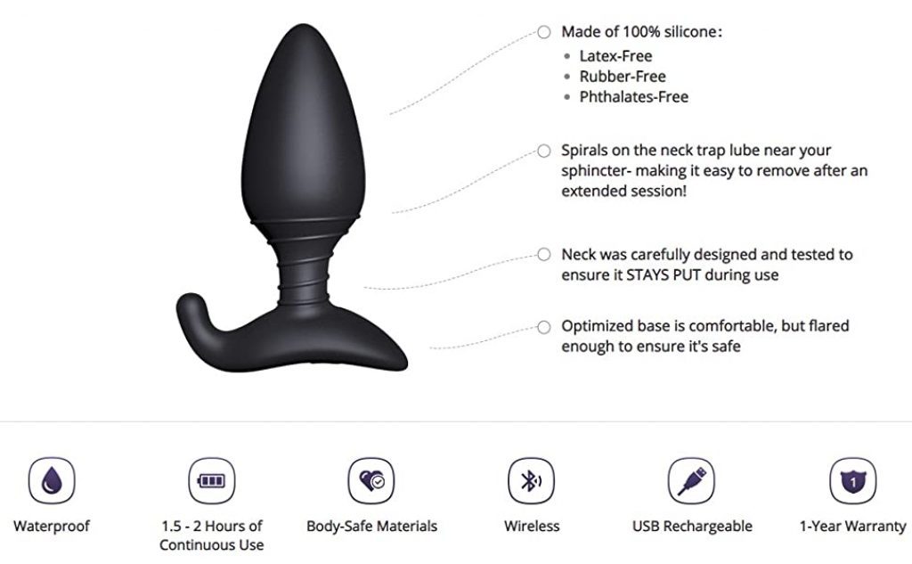 Lovense Hush Butt Plug