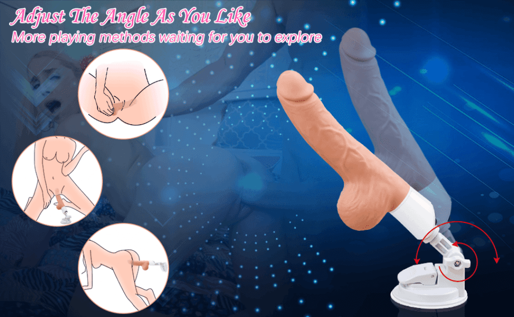 Super 7 Vibrating Telescopic Dildo Machine