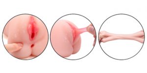 ZEMALIA 3 in 1 Pocket Pussies Masturbator