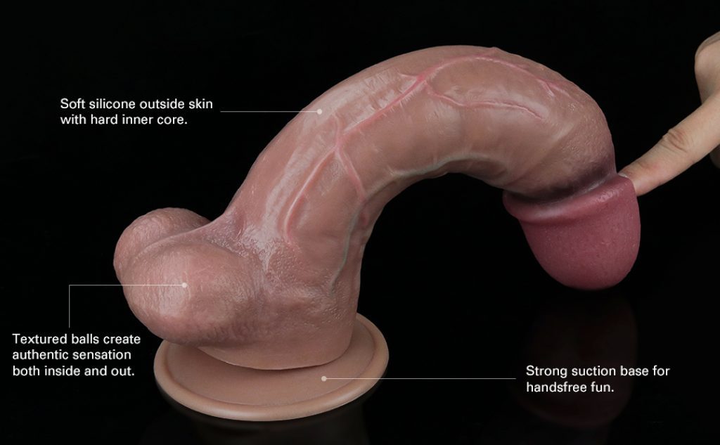 10 Inch Hyper-Realistic Silicone Dildo9