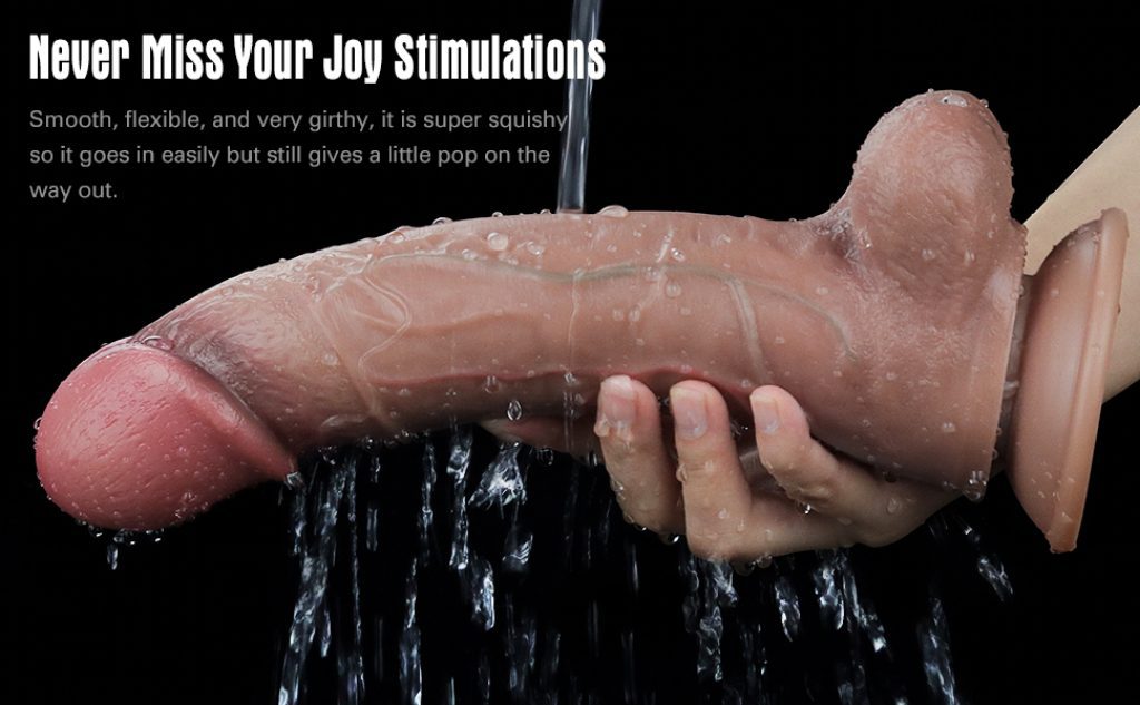 10 Inch Hyper-Realistic Silicone Dildo9