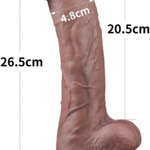 Buy 10 Inch Hyper-Realistic Silicone Dildo online in India