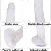 Buy 12" Strong Suction Cup Transparent Dildo online in India