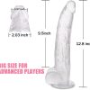Buy 12" Strong Suction Cup Transparent Dildo online in India