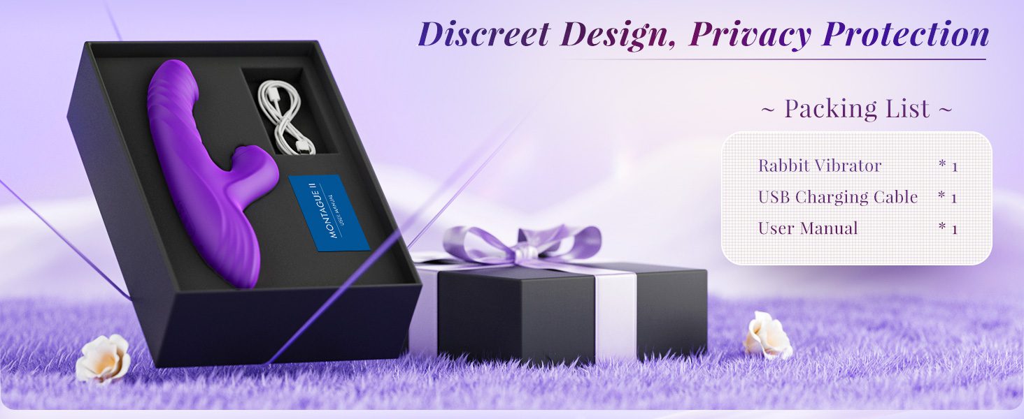 Buy Thrusting Rabbit Vibrator with 10 Vibration 7 Thrust Modes in India