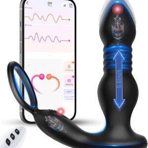 Discover a new realm of male pleasure with our Prostate Massager Anal Vibrator - 7 Modes. Specifically designed to awaken your senses and enhance your intimate experiences.
