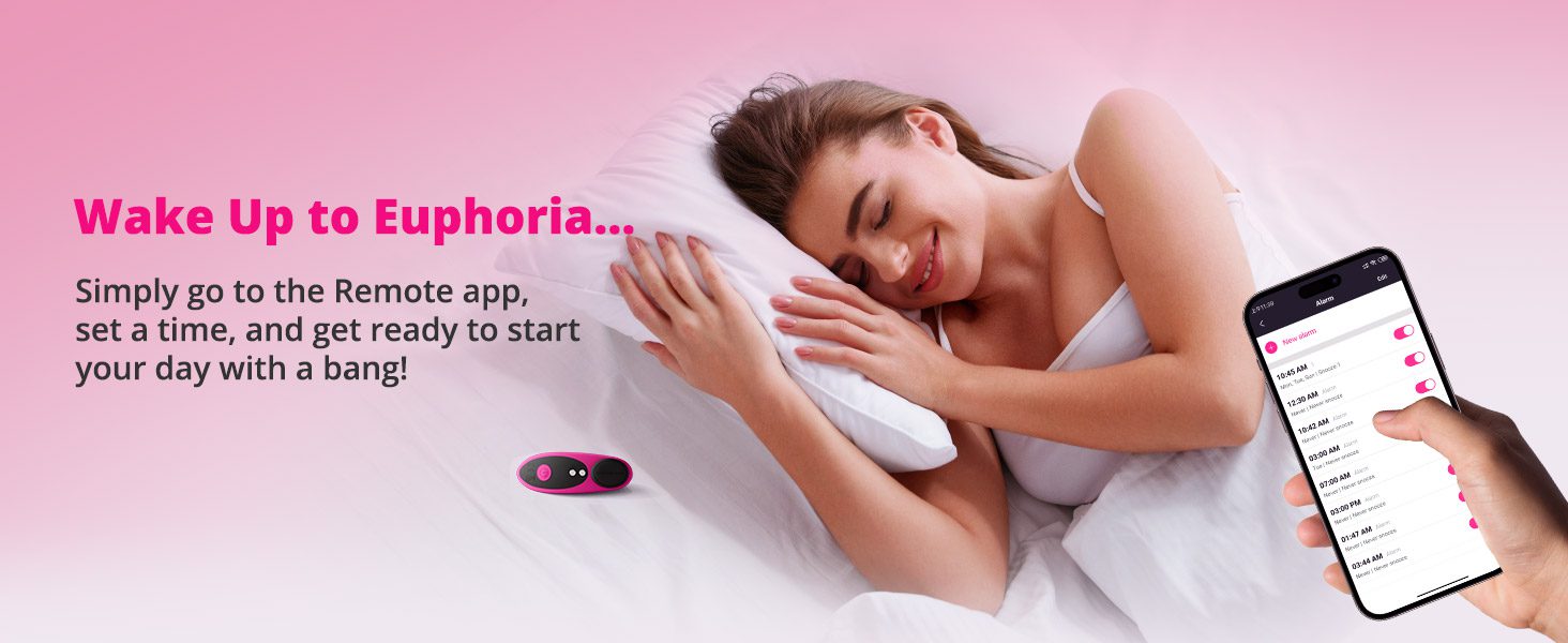 A collage of four images illustrating various ways to use the Lovense Ferri panty vibrator from TheSexToysIndia. The four scenarios shown are Long-distance play (a couple on a couch), Public play (two friends chatting over coffee), Solo play (a woman smiling in bed), and Foreplay (a couple embracing).