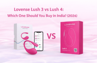 Lovense Lush 3 vs Lush 4 comparison showing design, packaging, and app control features to help choose the best option in India (2026)