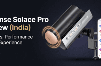 Lovense Solace Pro app-controlled automatic male masturbator with smartphone app shown in India review