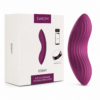 Svakom Edeny app-controlled clitoral panty vibrator in purple with retail packaging, featuring wearable design, textured surface, and smartphone connectivity for intimate stimulation – TSTI India