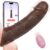 App Remote Control Vibrating Penis Sleeve: With Cock Ring